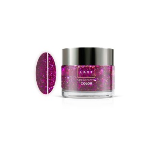 138  Puder kolorowy LART Manicure Tytanowy, 14 g