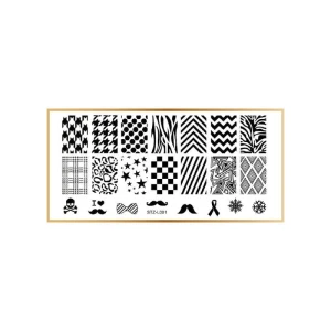 Blaszka do zdobień V&K COSMETIC Art Screens L001, 1 szt