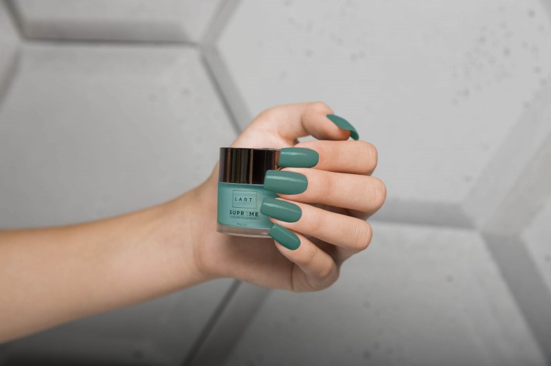 LS 26 Puder kolorowy LART SUPREME, Manicure Tytanowy, 28g
