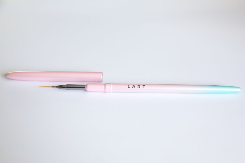 Pędzel do zdobień Ombre Pink  LART,  1 szt