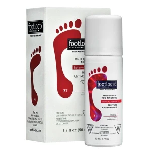 Spray przeciwgrzybiczy pod paznokcie z Klotrimazolem (1%) Footlogix Anti-Fungal Toe Tincture Spray 50 ml