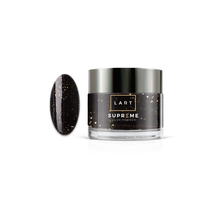 LS 145 Puder kolorowy LART SUPREME, Manicure Tytanowy, 14g