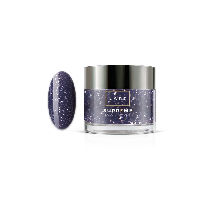 LS 144 Puder kolorowy LART SUPREME, Manicure Tytanowy, 14g