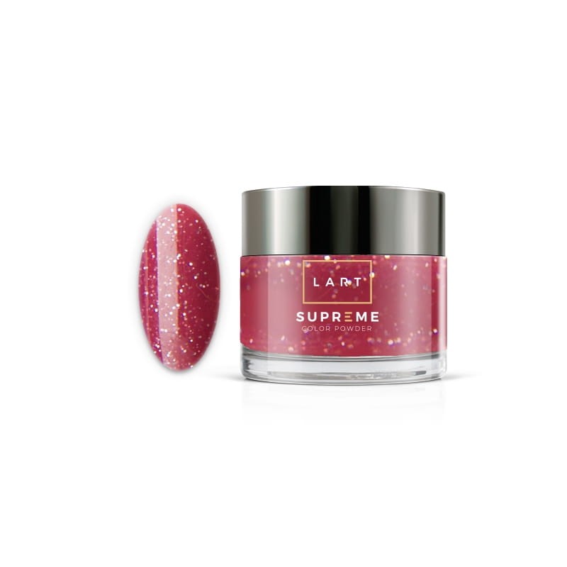 LS 137 Puder kolorowy LART SUPREME, Manicure Tytanowy, 14g