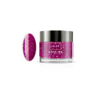 LS 136 Puder kolorowy LART SUPREME, Manicure Tytanowy, 14g