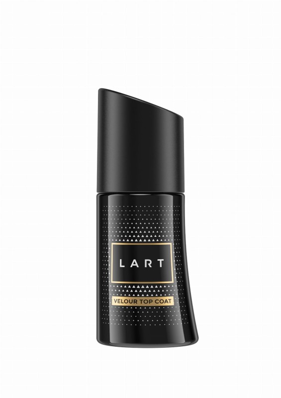 Velour Top Coat matowy LART GEL POLISH Manicure Hybrydowy, 8ml