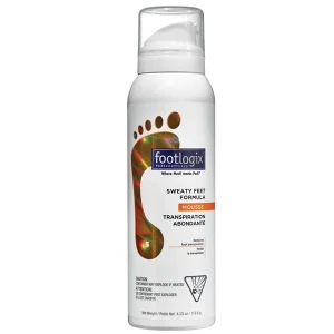 Mus na potliwe stopy Footlogix Sweaty Feet 125 ml