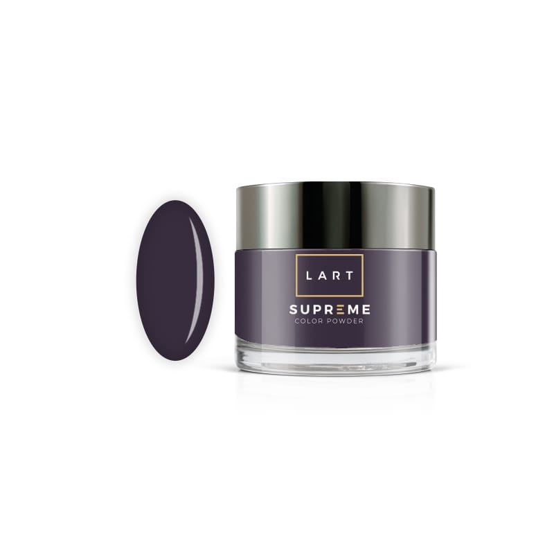LS 104 Puder kolorowy LART SUPREME, Manicure Tytanowy, 14g