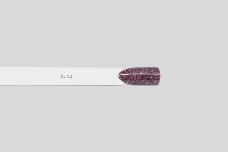 LS 82 Puder kolorowy LART SUPREME, Manicure Tytanowy, 14g