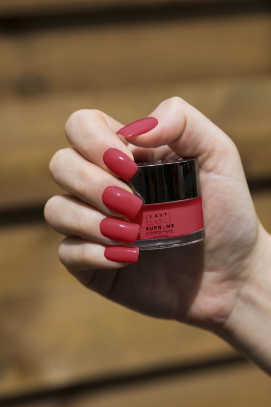 LS 14 Puder kolorowy LART SUPREME, Manicure Tytanowy, 14g