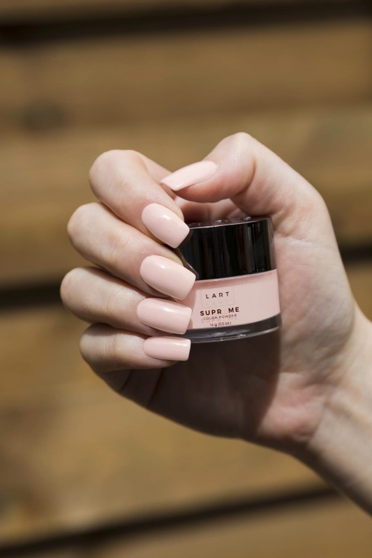 LS 07 Puder kolorowy LART SUPREME, Manicure Tytanowy, 14g