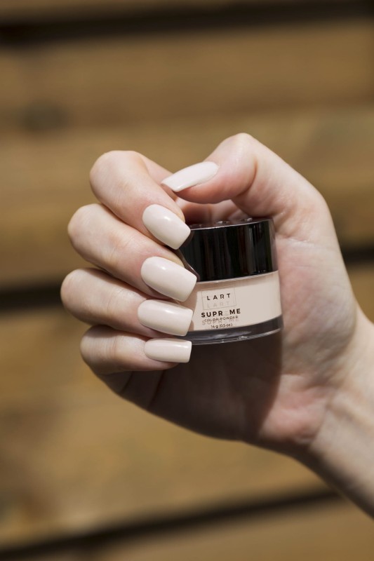 LS 06 Puder kolorowy LART SUPREME, Manicure Tytanowy, 28g