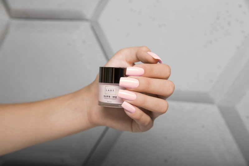 LS 04 Puder kolorowy LART SUPREME, Manicure Tytanowy, 28g