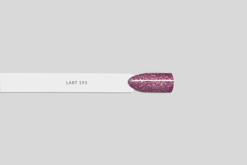 193 Puder kolorowy LART PRO Manicure Tytanowy, 28g