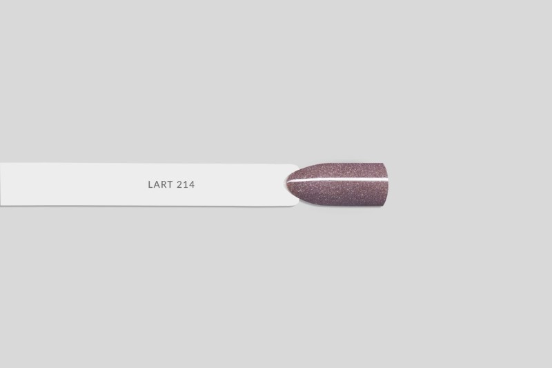 214 Puder kolorowy LART Manicure tytanowy, 14g