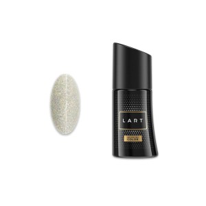 703 SILVER HOLO, lakier hybrydowy LART, manicure hybrydowy, 8ml