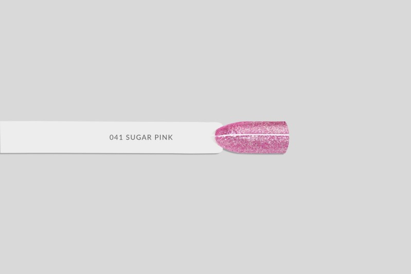 41 SUGAR PINK, lakier hybrydowy LART, manicure hybrydowy, 8ml