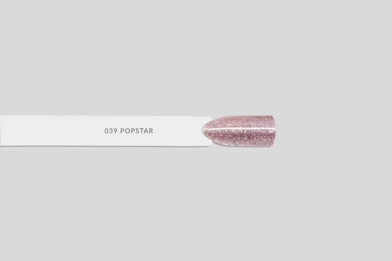 39 POP STAR, lakier hybrydowy LART, manicure hybrydowy, 8ml