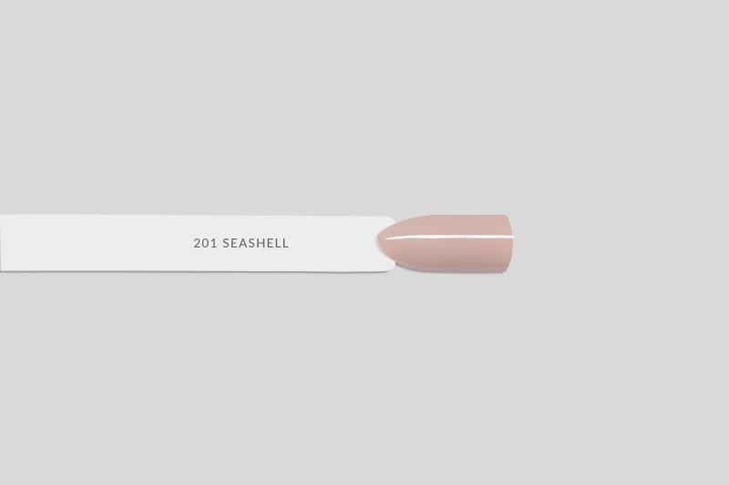 201 SEASHELL, lakier hybrydowy LART, manicure hybrydowy, 8ml