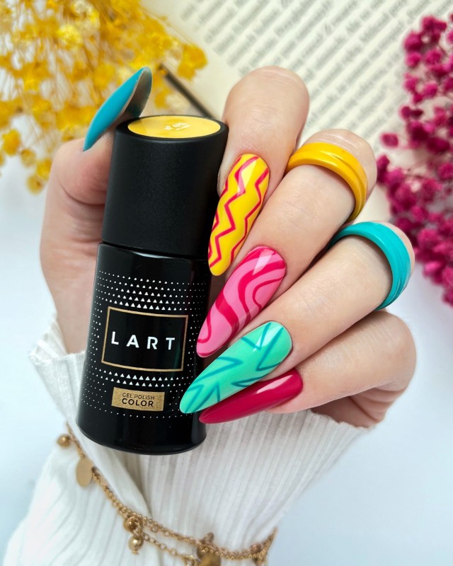 402 FIJI, lakier hybrydowy LART, manicure hybrydowy, 8ml