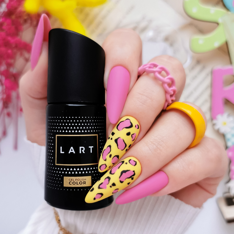 23 DUSTY ROSE, lakier hybrydowy LART, manicure hybrydowy, 8ml
