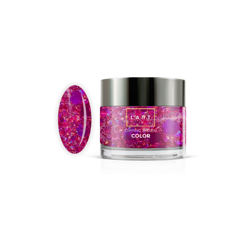 321 Puder kolorowy LART PRO Manicure Tytanowy, 14g