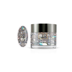 322 Puder kolorowy LART PRO Manicure Tytanowy, 14g