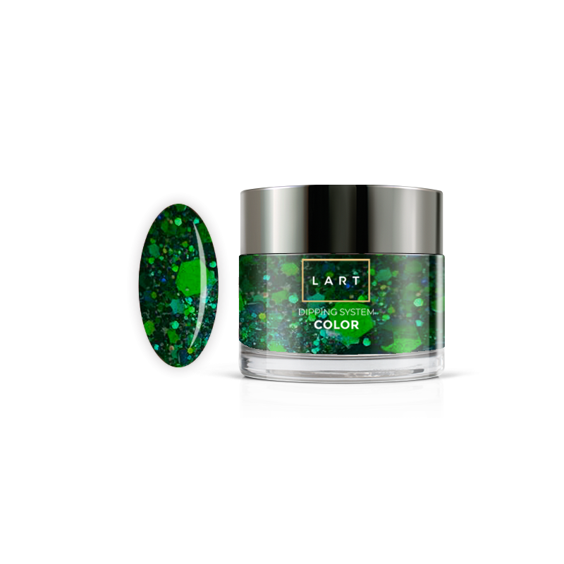 324 Puder kolorowy LART PRO Manicure Tytanowy, 14g