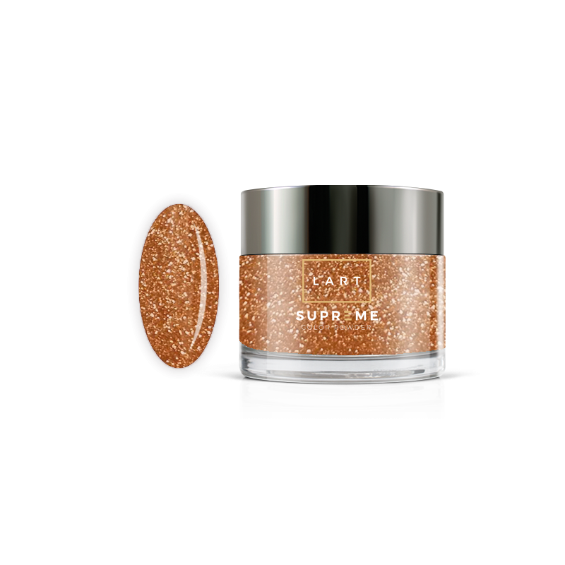 LS 178 Puder kolorowy LART SUPREME, Manicure Tytanowy, 14g