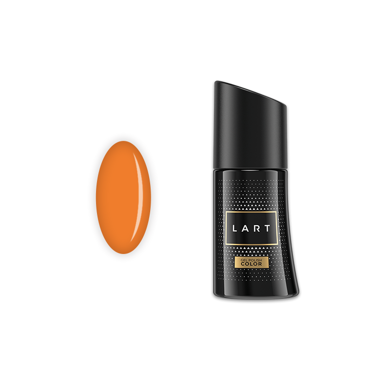112 ORANGE HAWK BIT, lakier hybrydowy LART, manicure hybrydowy, 8ml