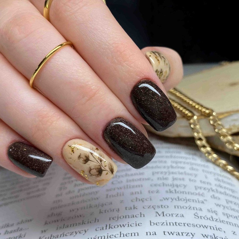 LS 177 Puder kolorowy LART SUPREME, Manicure Tytanowy, 14g