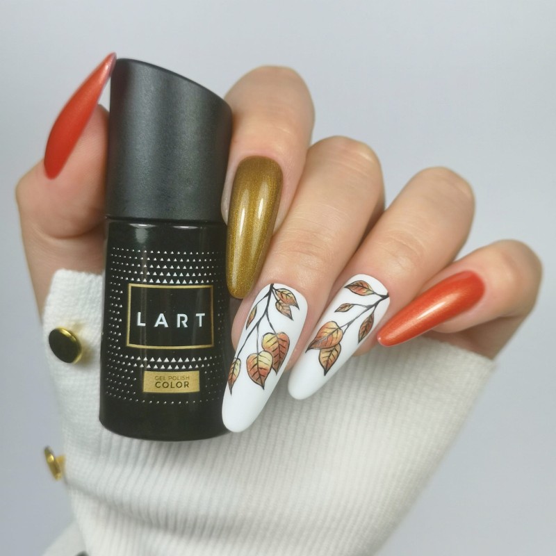 150 COPPER POWER, lakier hybrydowy LART, manicure hybrydowy, 8ml