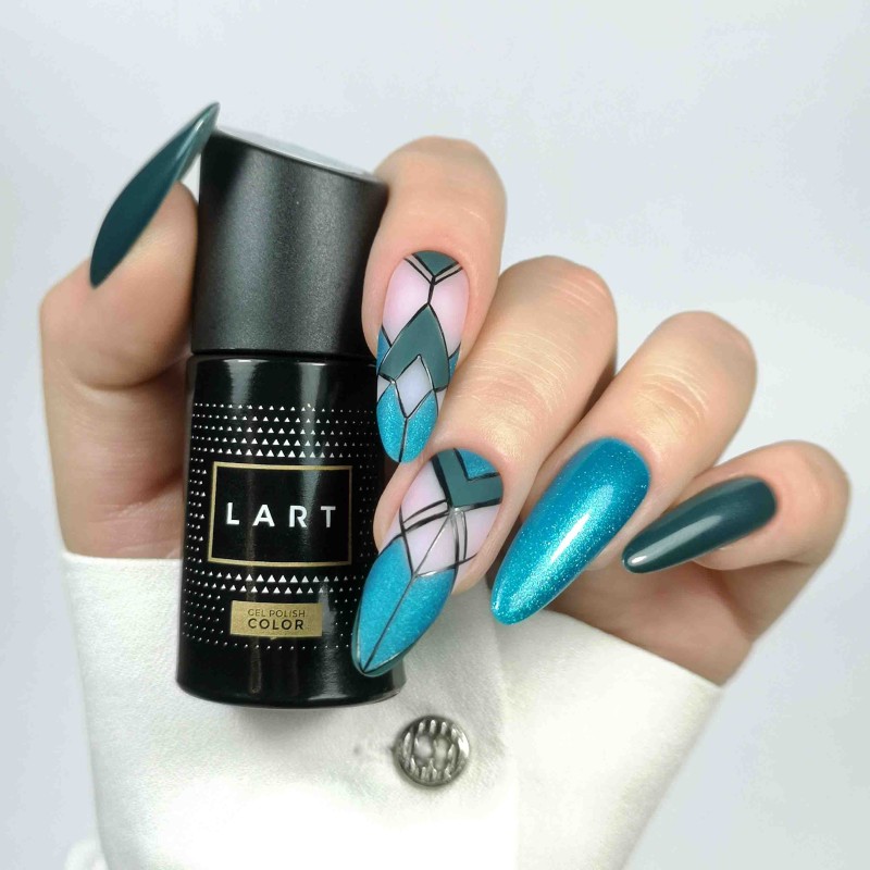 161 WINTER LAKE, lakier hybrydowy LART, manicure hybrydowy, 8ml