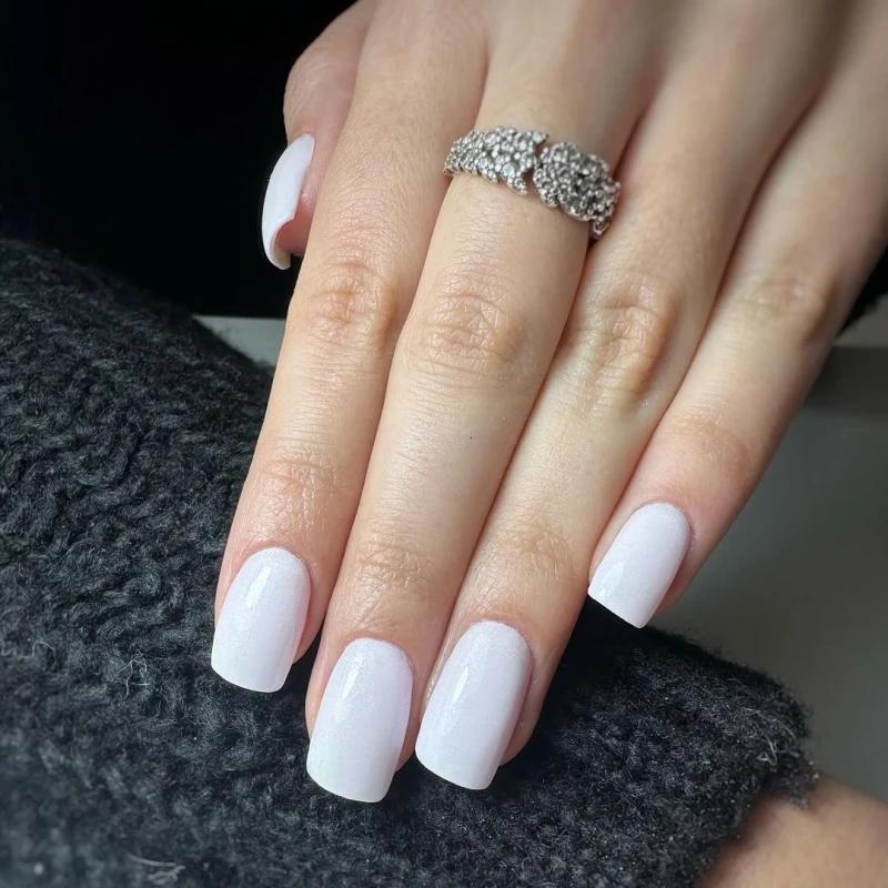91 Puder kolorowy LART Manicure Tytanowy, 14g