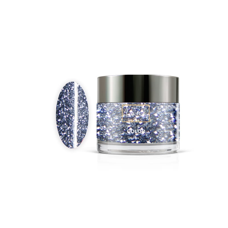 142 Puder kolorowy LART Manicure Tytanowy, 14g
