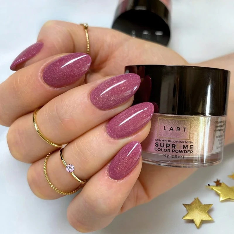 LS 173 Puder kolorowy LART SUPREME, Manicure Tytanowy, 14g