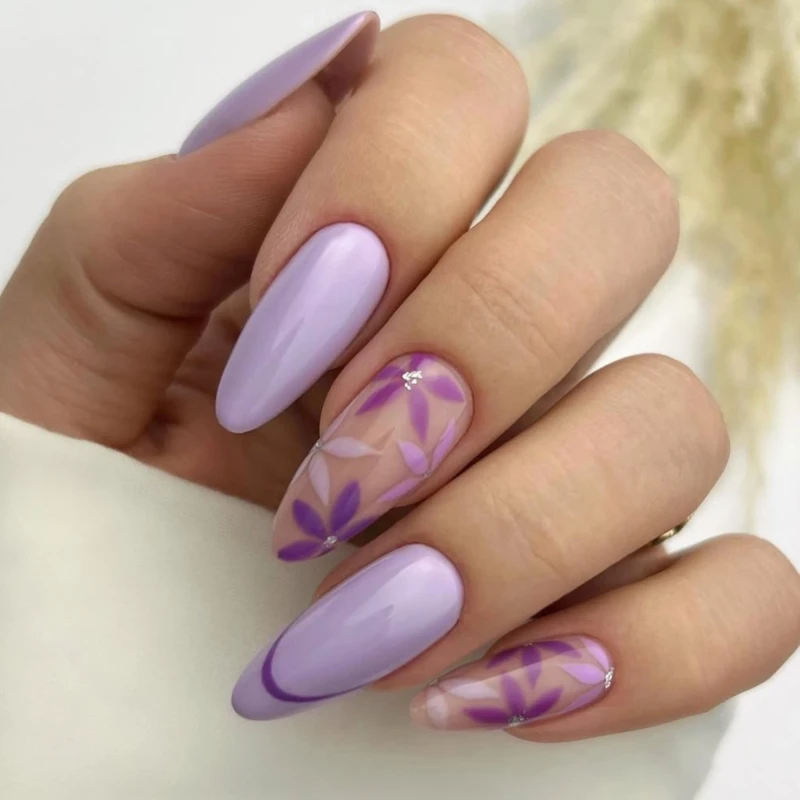 114 WILLOW GENTIAN, lakier hybrydowy LART, manicure hybrydowy, 8ml