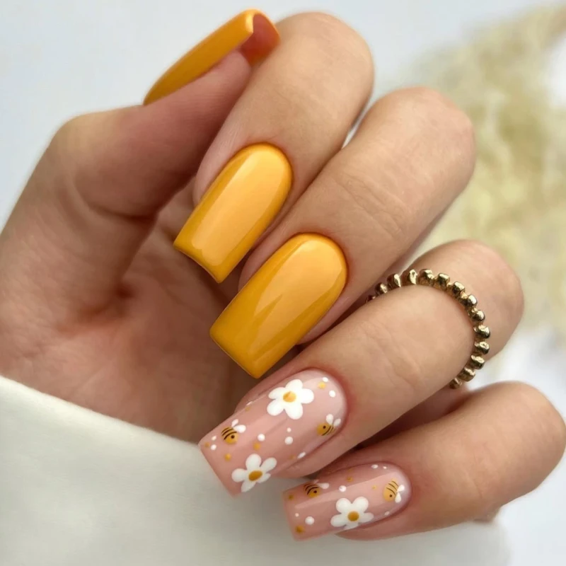 87 HONEY BEE, lakier hybrydowy LART, manicure hybrydowy, 8ml