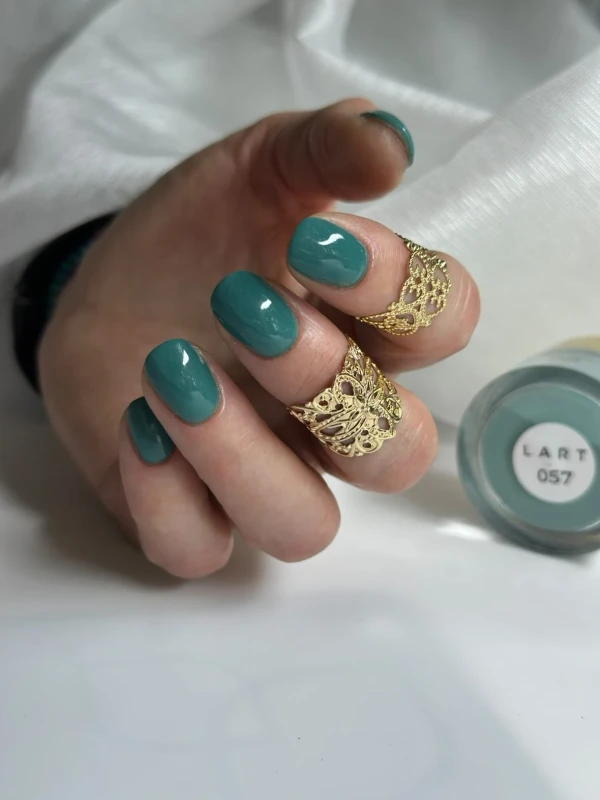 57 Puder kolorowy LART Manicure Tytanowy, 14g