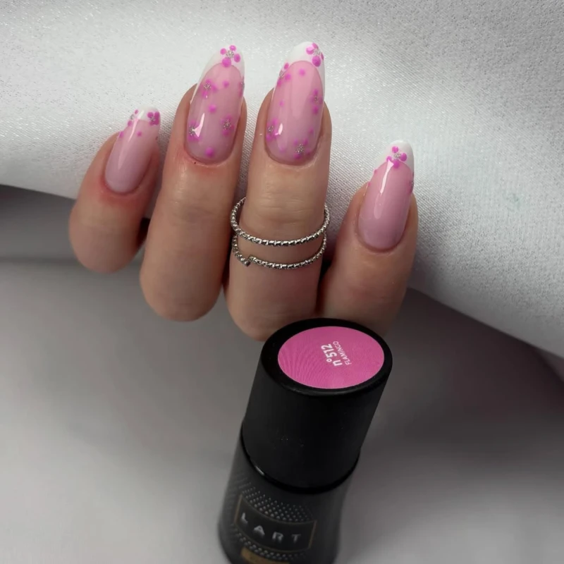 512 FLAMINGO, lakier hybrydowy LART, manicure hybrydowy, 8ml