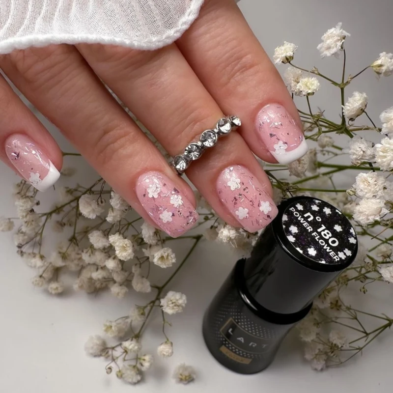 180 POWER FLOWER, lakier hybrydowy LART, manicure hybrydowy, 8ml