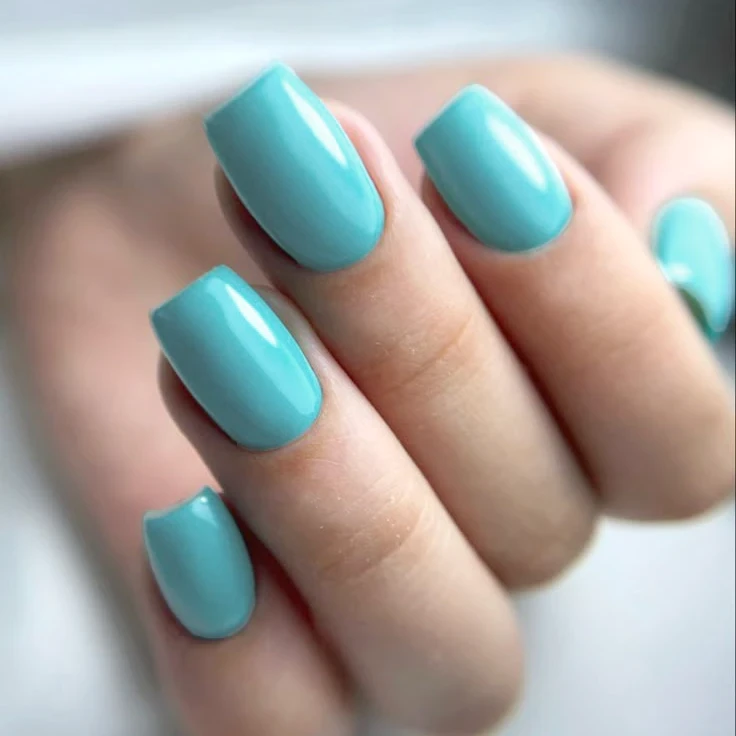 45 BABY BLUE, lakier hybrydowy LART, manicure hybrydowy, 8ml