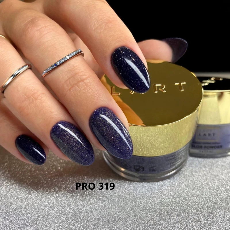 319 Puder kolorowy LART PRO Manicure Tytanowy, 14g
