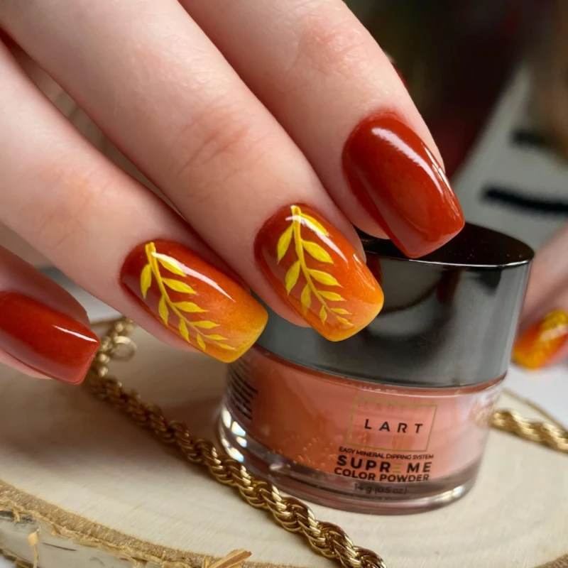 LS 176 Puder kolorowy LART SUPREME, Manicure Tytanowy, 14g