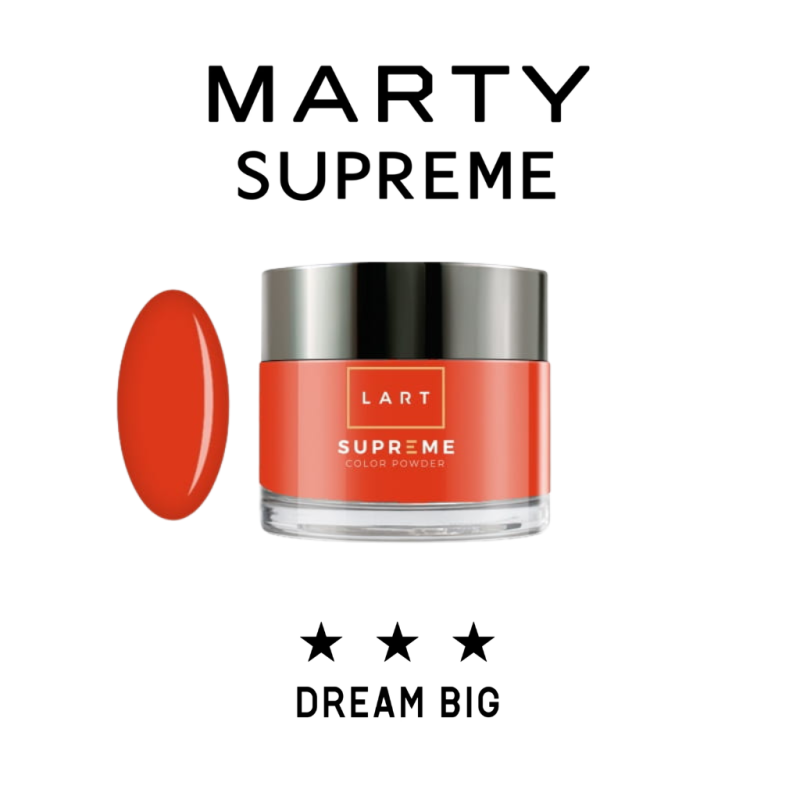 LS 131 Puder kolorowy LART SUPREME, Manicure Tytanowy, 14g
