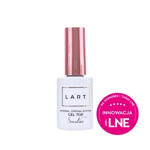 Sensitive Gel Top, Manicure Tytanowy LART PRO, 15ml