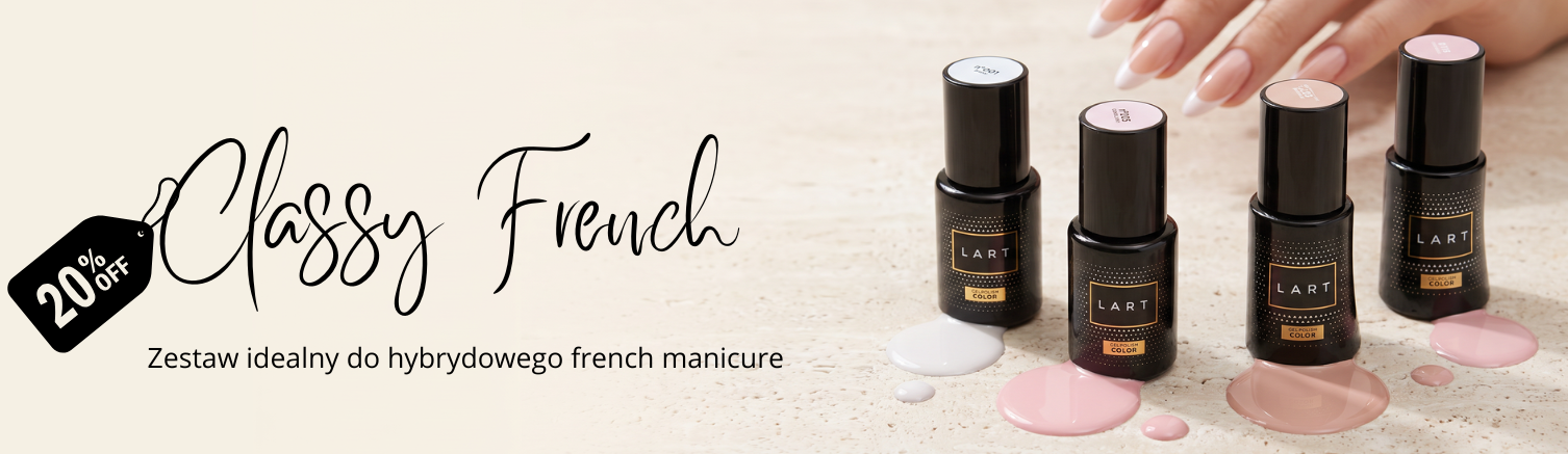 Classy french LART - for manicure artist!