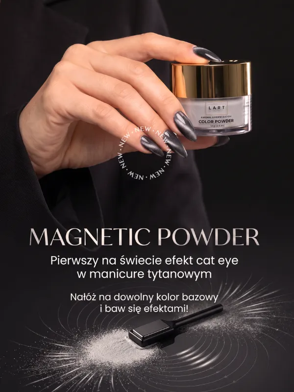 Magnetic Powder LART - for manicure artist!