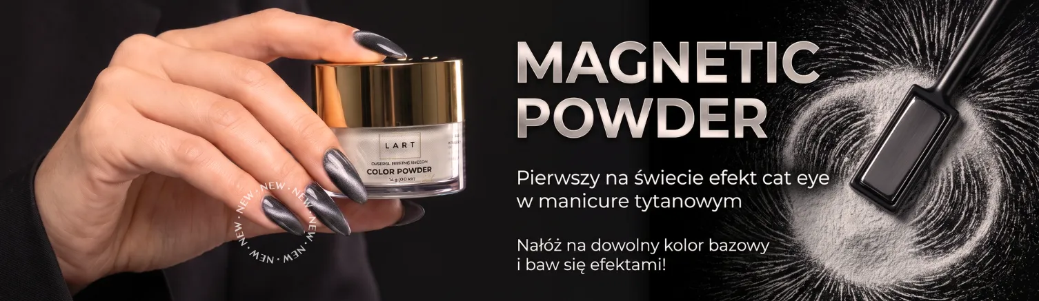 Magnetic Powder LART - for manicure artist!