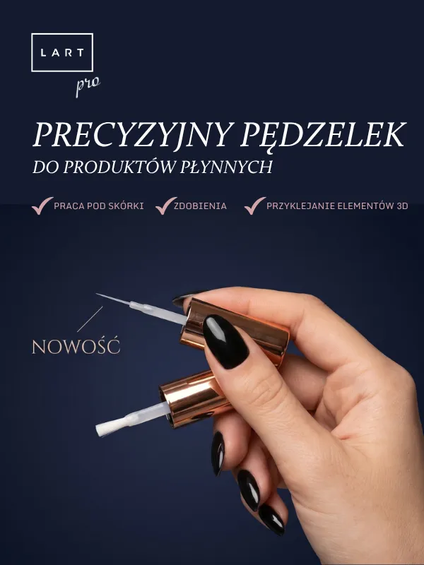Precyzyjny pędzelek LART - for manicure artist!